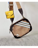 Adidas Originals Monogram Gucci Style Sling brown & black