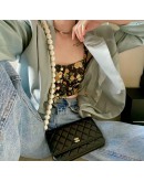 Chanel Mini WOC & G-Dragon Pearl Chain Bag