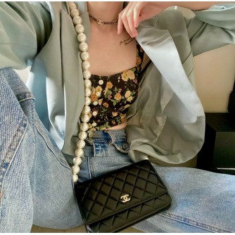 Chanel Mini WOC & G-Dragon Pearl Chain Bag