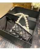 Chanel Mini WOC & G-Dragon Pearl Chain Bag