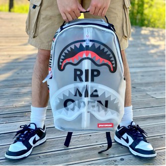 SprayGround Transparents Shark Backpack 