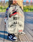 SprayGround Transparents Shark Backpack 