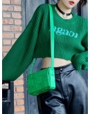 Bottega Veneta Cassette 6 Mini green black