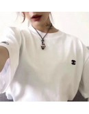 Chanel COCO Game CNY Uniform White Tee 1.0