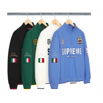 Supreme Milano HalfZip PullOver Crewneck