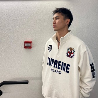 Supreme Milano HalfZip PullOver Crewneck