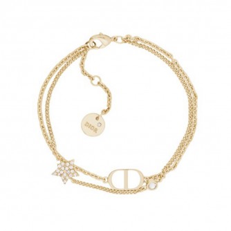 Dior Double Chain Staring Bracelet