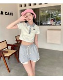 CHUU Summer High Stitch Short