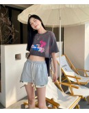 CHUU Summer High Stitch Short