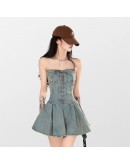 BarBChill American Waist Denim Dress