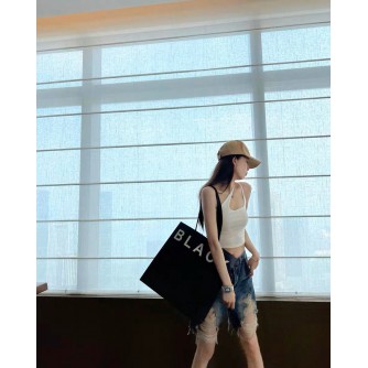 AKMENG HighWaist Denim Short
