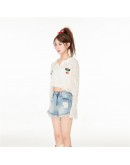 Cloud Season Retro Tassel Short Ladies