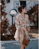 JZ Winter Fallen Leaves Dress Ladies