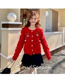 Cloud Season Knitting Cherry Jacket