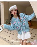 Cloud Season Knitting Cherry Jacket