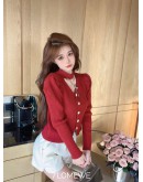 7LOMEWE Season 2023 NewYear Red Sweater