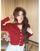 7LOMEWE Season 2023 NewYear Red Sweater