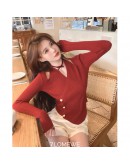 7LOMEWE Season 2023 NewYear Red Sweater