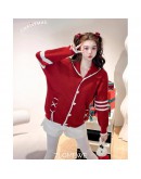 7LOMEWE Season 2023 NewYear Red Sweater