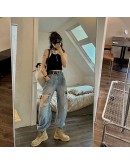 MOERSHOP Grunge Denim Pant