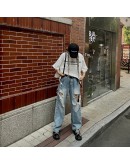 MOERSHOP Grunge Denim Pant