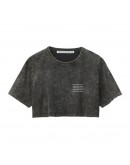 Alexander Wang Washed Top black grey