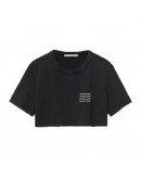 Alexander Wang Washed Top black grey