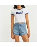 Levis SS23 White Navy top