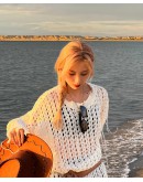 MoerShop Summer Knitting LongSleeve Top