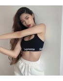 Supreme Hanes Bra Set 2023 Top & BTM