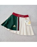 13DEMARZO Stitching POLO Tennis T & Pleated Skirt