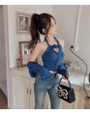 GlassesBlue SS23 Knitting Top