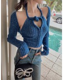 GlassesBlue SS23 Knitting Top