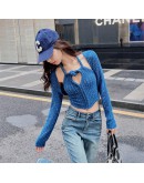 GlassesBlue SS23 Knitting Top