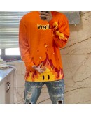 Drew House FW22 'Fire is Tee' Long Sleeve