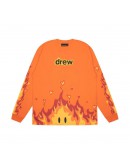 Drew House FW22 'Fire is Tee' Long Sleeve