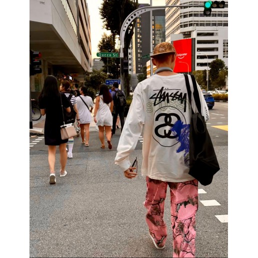 Stussy SS23 Test Strike Pigment Dyed Tee 8th LongSleeve