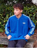 Adidas Originals SS23 70s Adicolor Crewneck blue