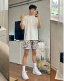 Zoneid Leopard & Thunders Short