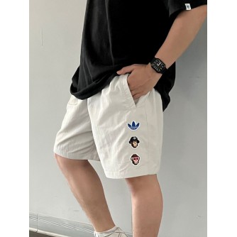 Adidas Originals x Monkey Kingdom Woven Short black & white