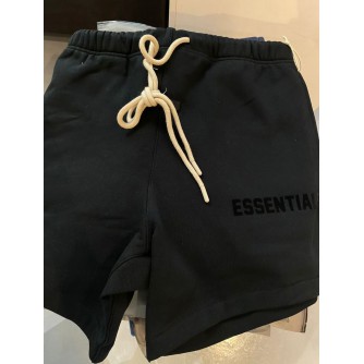 Essentials Fear of God jet black short SS25