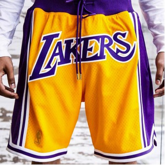 Mitchell & Ness ‘ Just Don ’ Lakers Short 1996-97