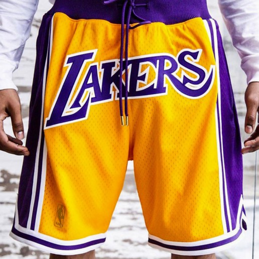 Mitchell & Ness ‘ Just Don ’ Lakers Short 1996-97