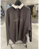 Fear of God Essentials SS23 Waffle Henley Polo