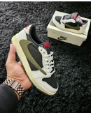 Nike Travis Scott Jordan 1 ‘ Olive ’ 2023