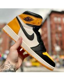 Nike AirJordan 1 ’ Taxi ‘ Yellow Toe 2022