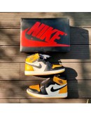 Nike AirJordan 1 ’ Taxi ‘ Yellow Toe 2022