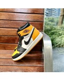 Nike AirJordan 1 ’ Taxi ‘ Yellow Toe 2022