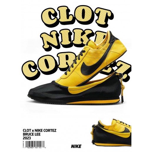 Nike x BruceLee x Clot Cortez ‘Banana’