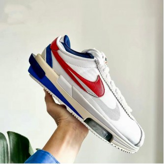 Nike x Sacai Cortez SP ‘White n University Red’ Sneakers